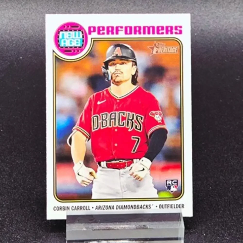 Corbin Carroll Bowman Platinum New Age Performers RC Arizona Diamondbacks Star